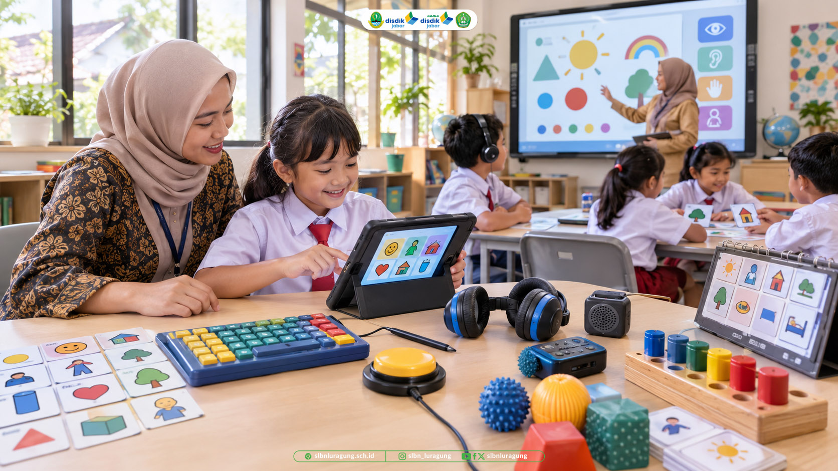 jenis teknologi bantu yang dapat mendukung pembelajaran anak berkebutuhan khusus