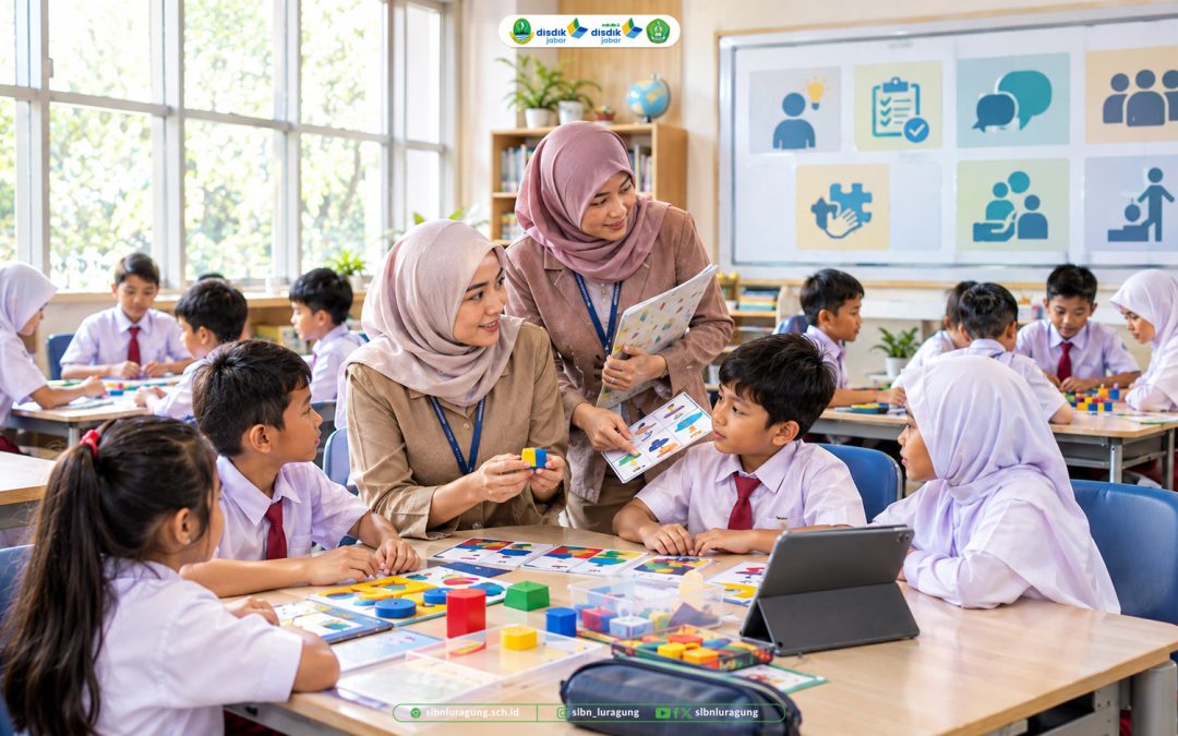 Kolaborasi Guru Kelas dan GPK dalam Pembelajaran Inklusif